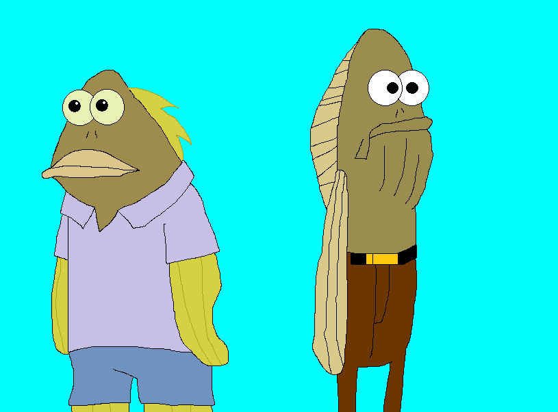 Tom and Fred, Fishes from SpongeBob SquarePants by matiriani28 on ...