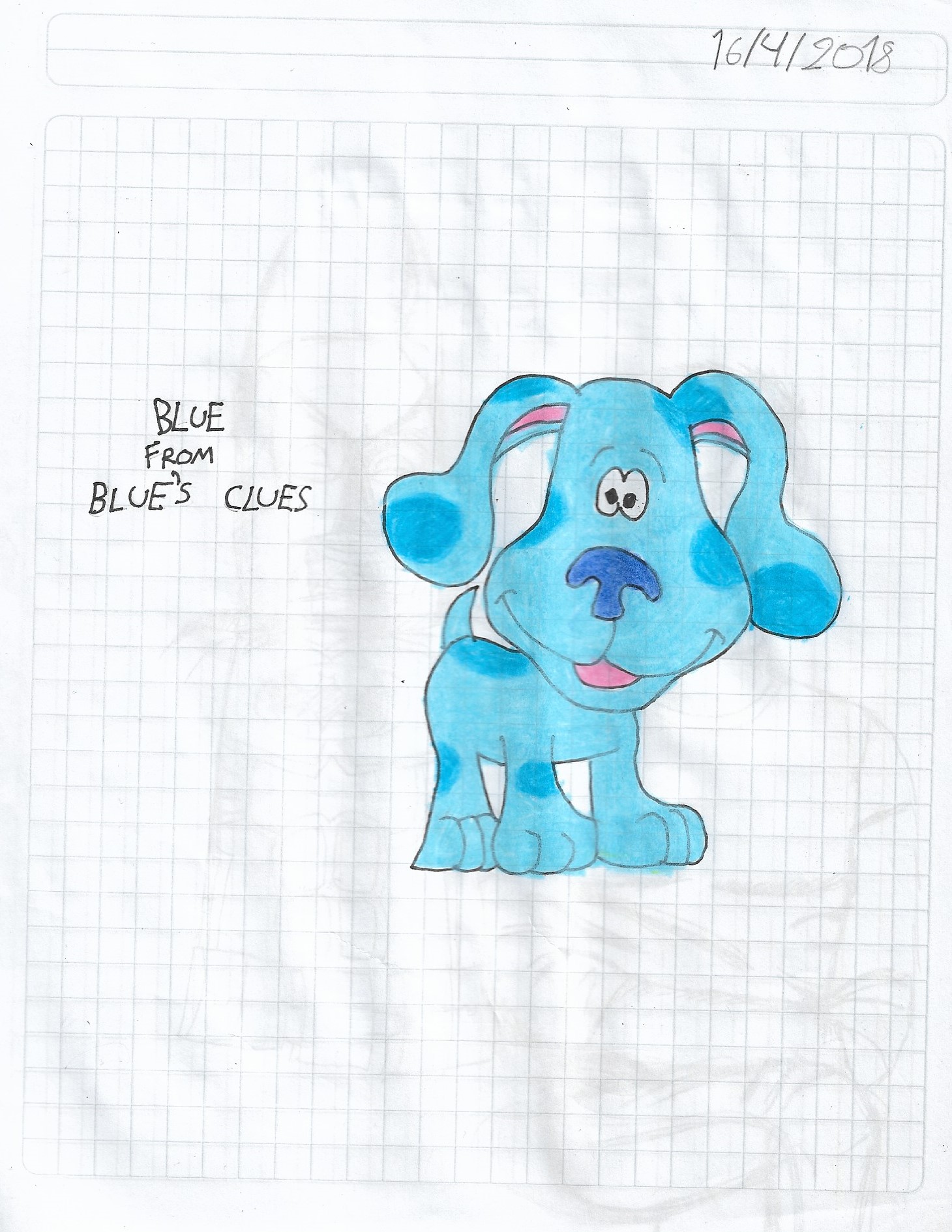 Blue from Blue's Clues by matiriani28 on DeviantArt
