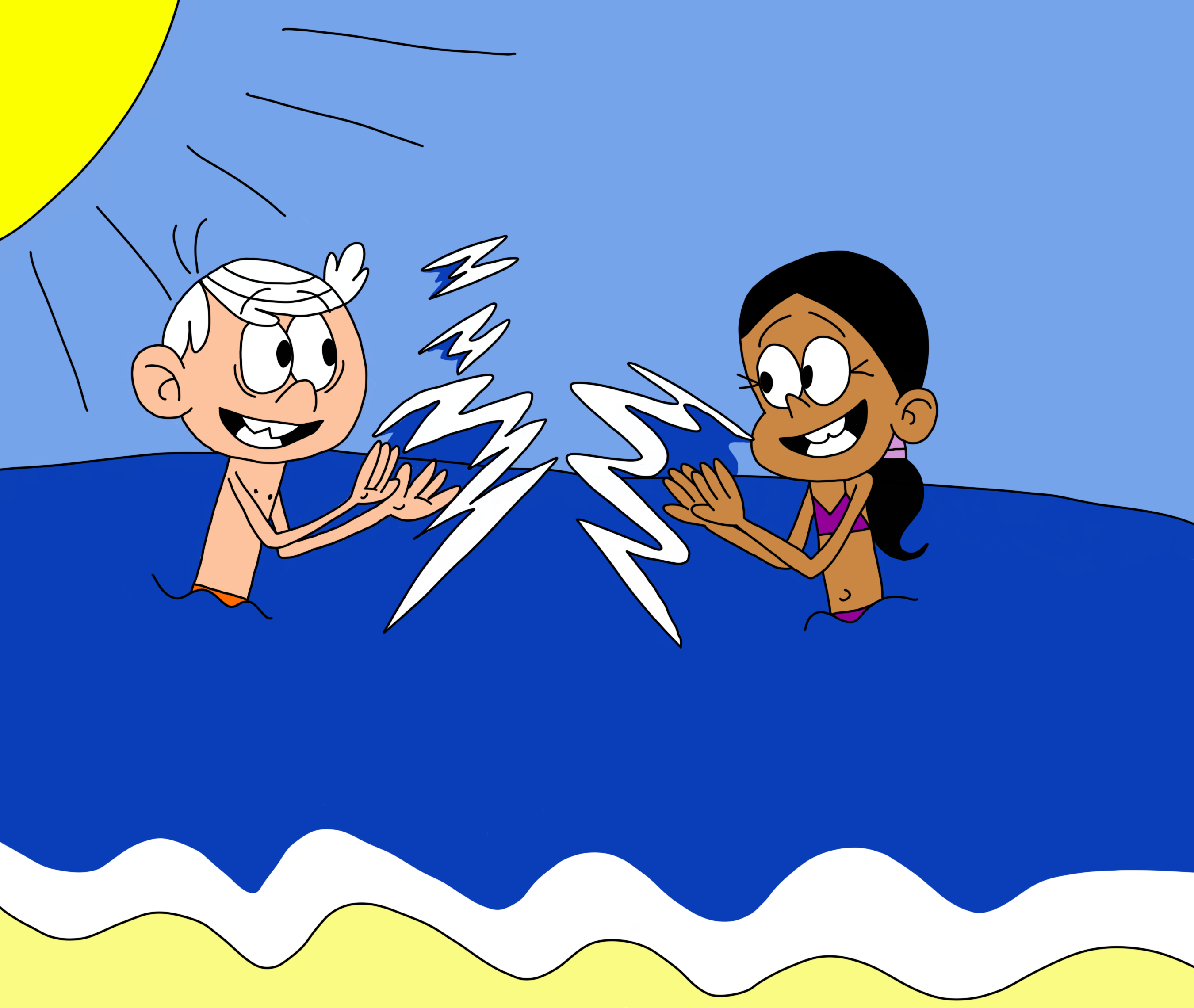 Lincoln Loud And Ronnie Anne