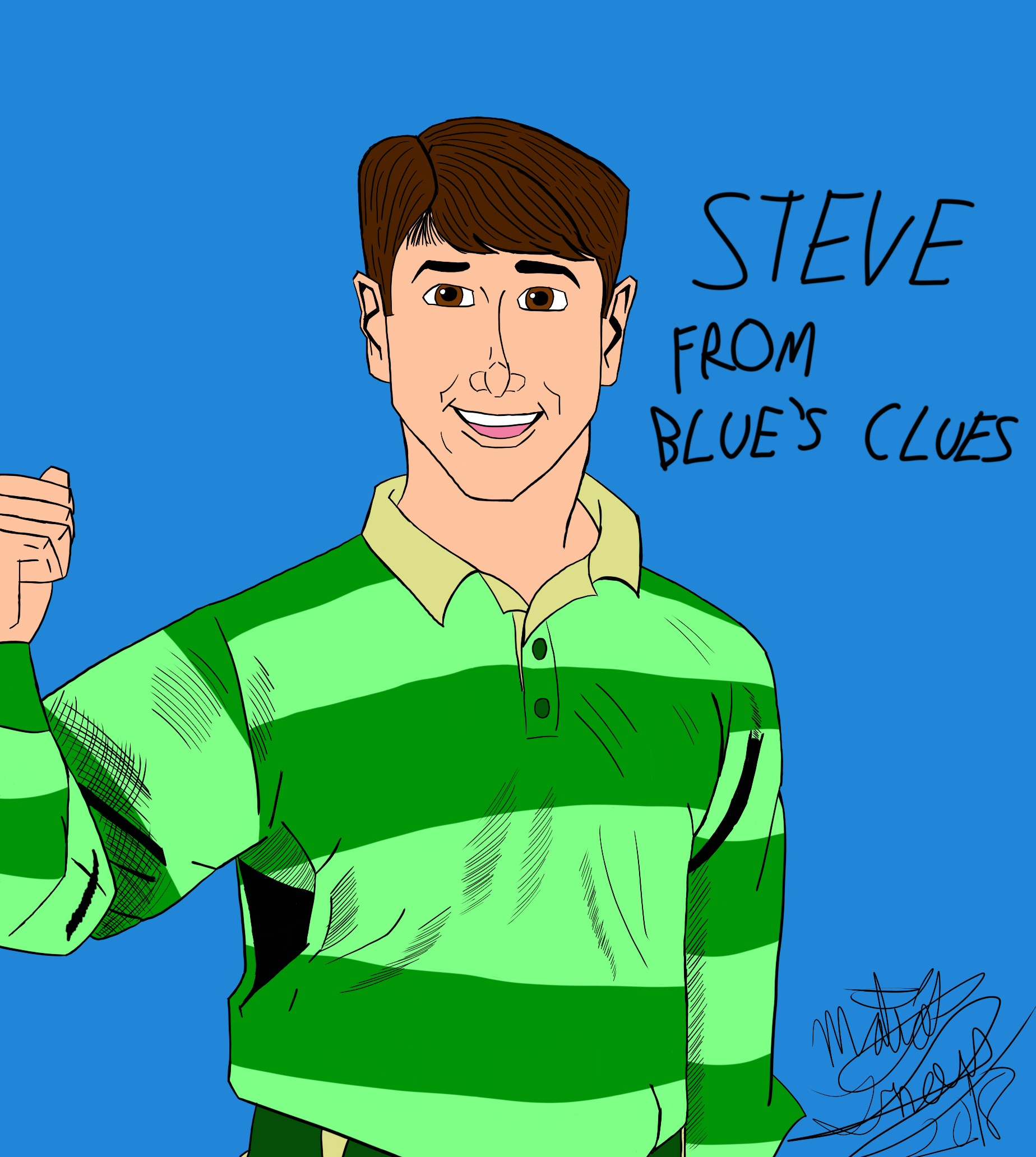 Are These The Craziest Steve From Blue'S Clues Tattoos Ever? - 8mz17xx