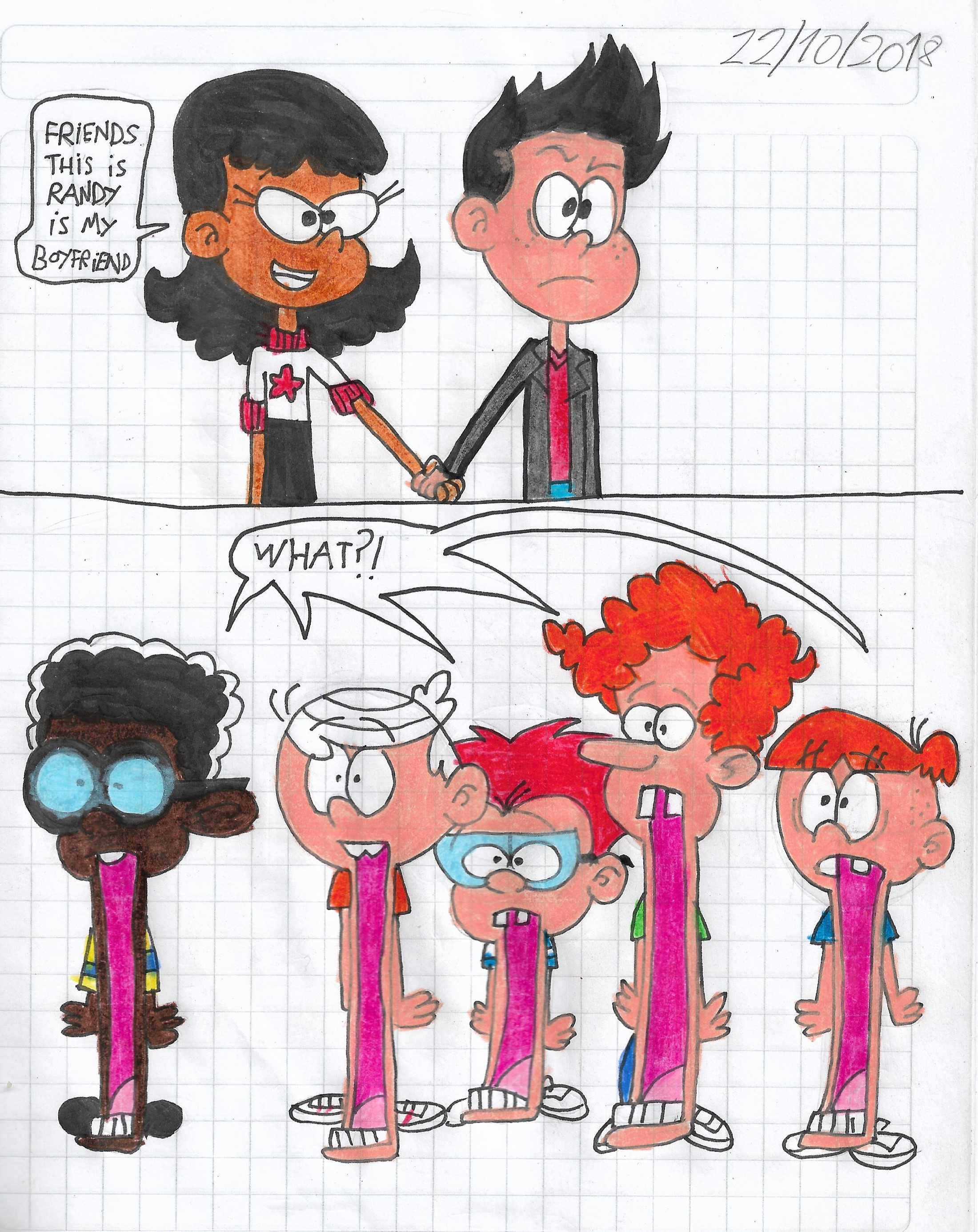Lincoln And His Friends Meet Randy By Matiriani28 On Deviantart 