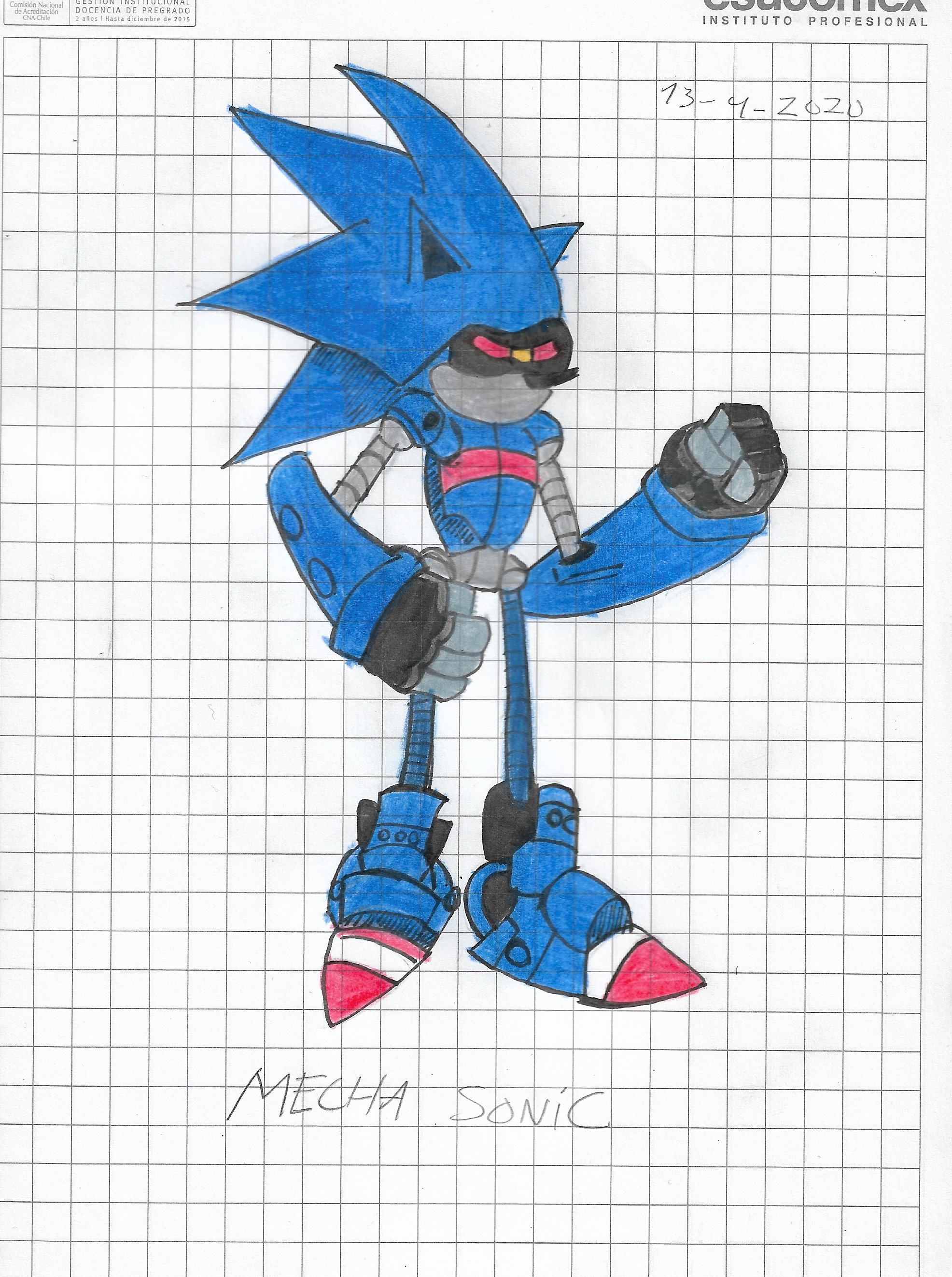 Sonic - Mecha Sonic MKI 06 by theEyZmaster on DeviantArt