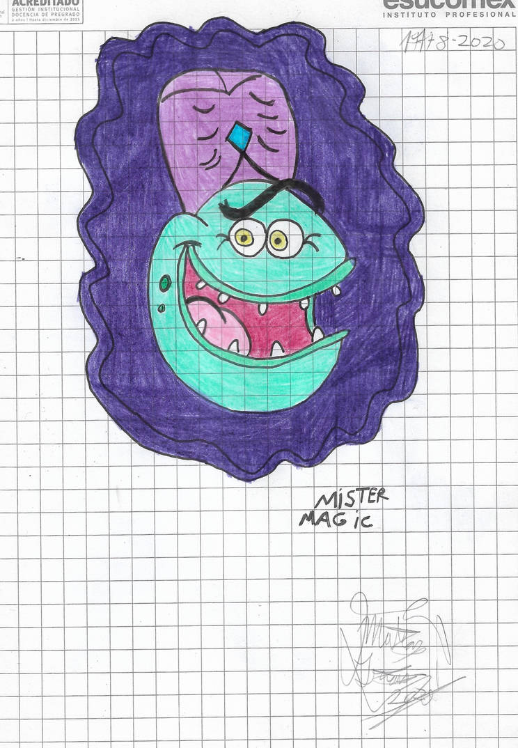 Mister Magic from SpongeBob SquarePants by matiriani1999 on DeviantArt