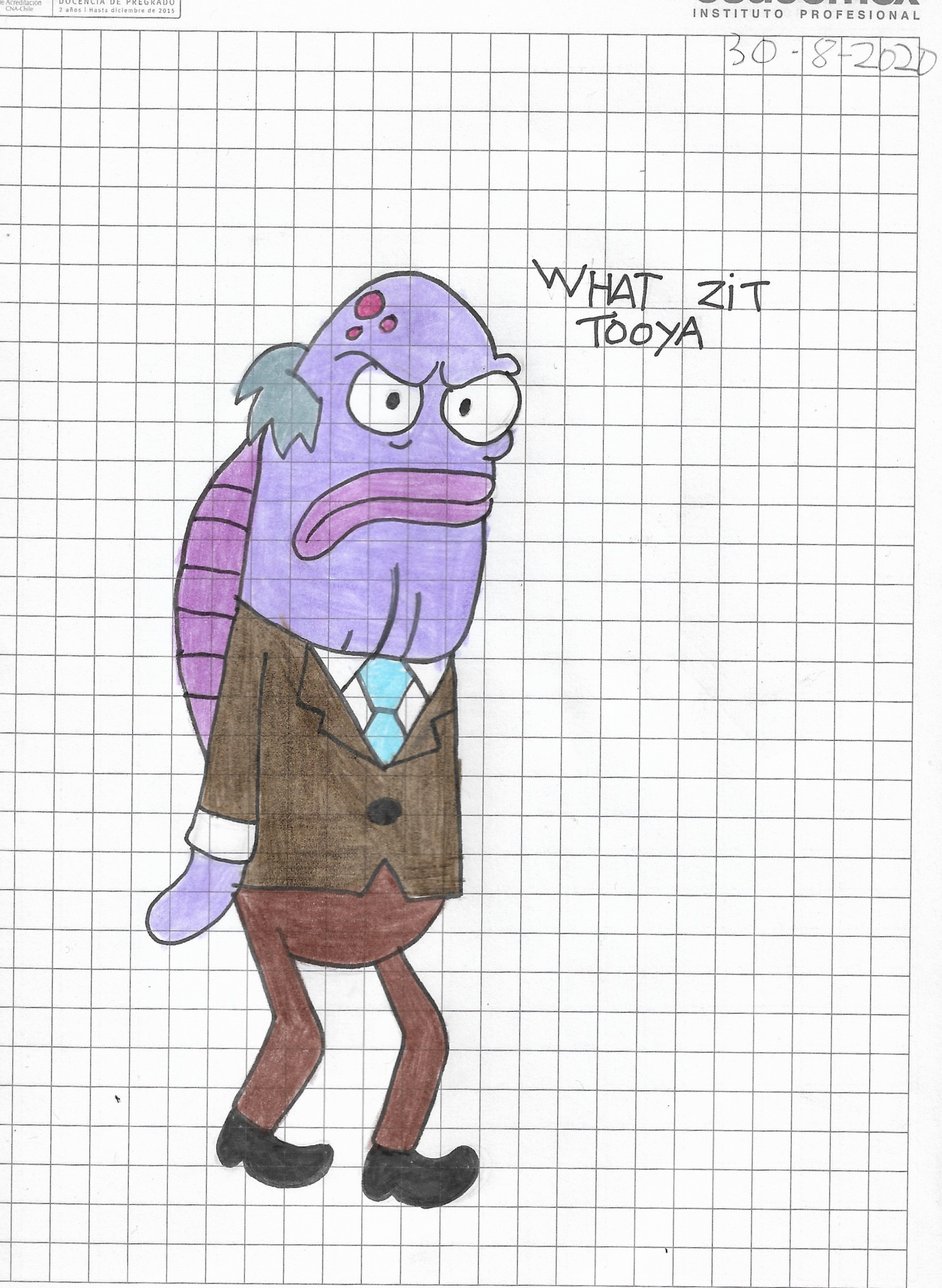 What Zit Tooya from SpongeBob SquarePants by matiriani28 on DeviantArt