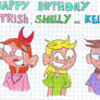 Happy Birthday Kelley, Trish and Shelly 2020