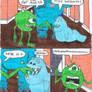 Comic Mike Bitten by Day Care Monster