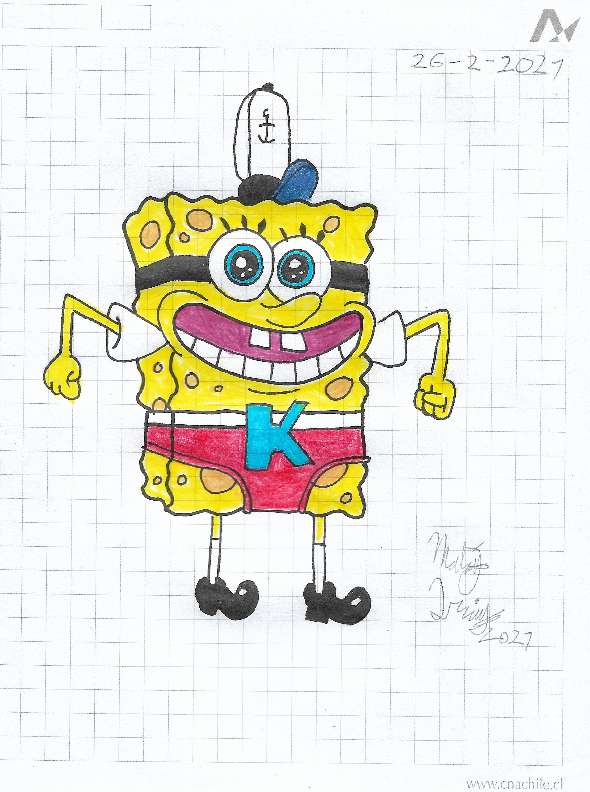 Super SpongeBob with red underwear by matiriani28 on DeviantArt