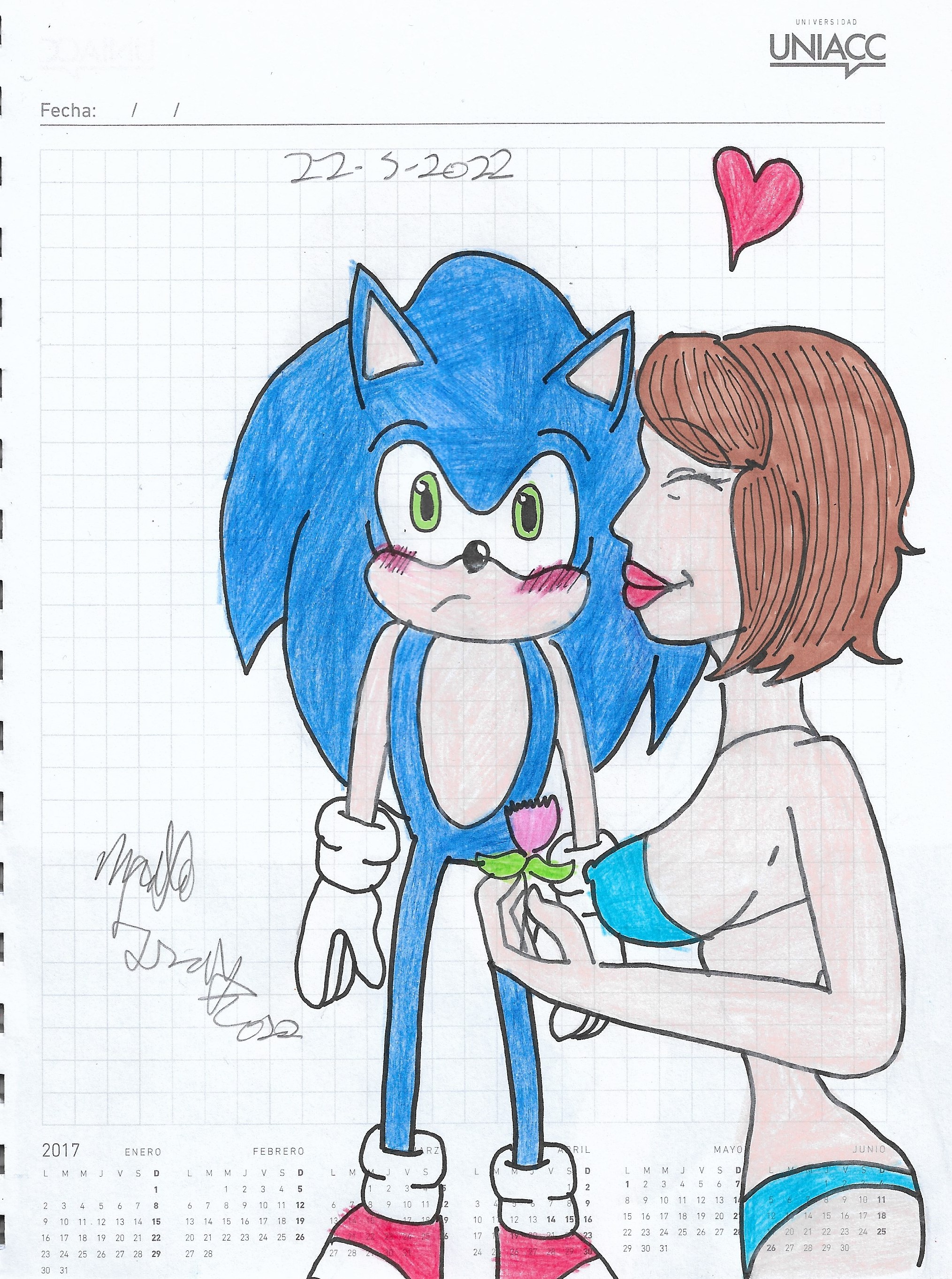 Sonic and Elise on a date by gexen-n8 on DeviantArt