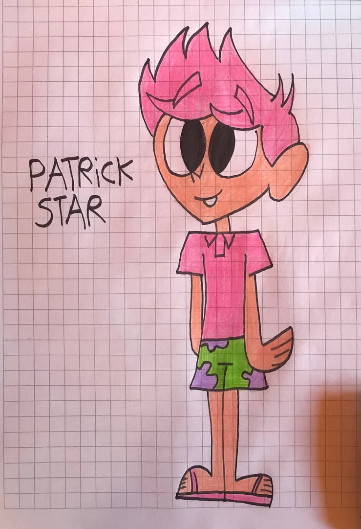 Patrick Star human by matiriani28 on DeviantArt