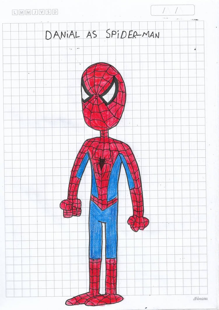 Daniel as Spider-Man (Raimi) by matiriani28 on DeviantArt