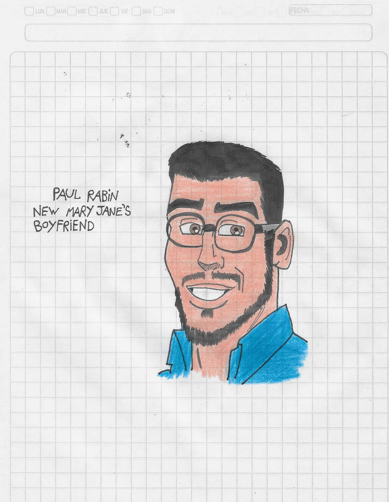 Paul Rabin, Mary Jane's boyfriend by matiriani28 on DeviantArt