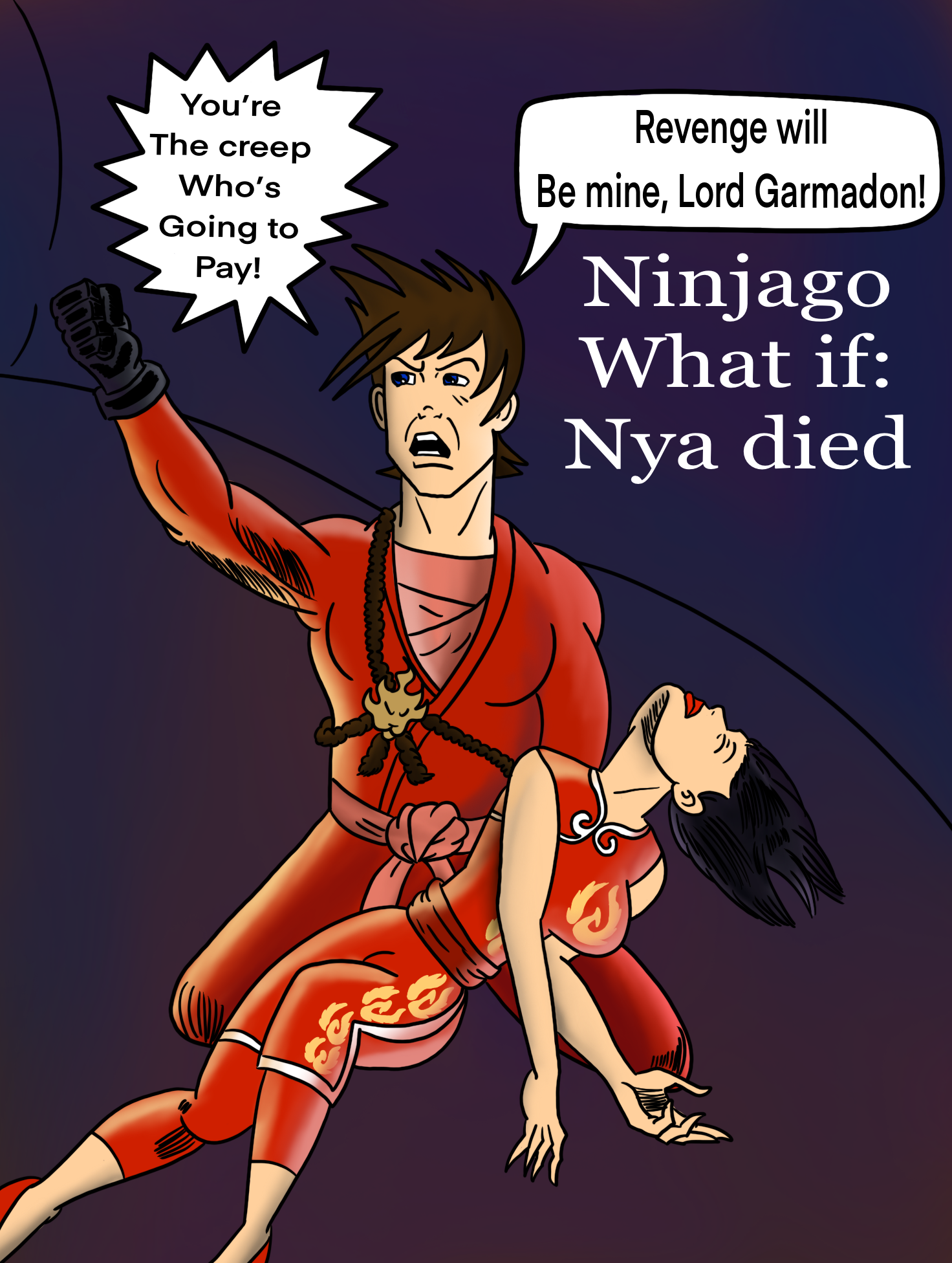 Art Jay X Kai Ninjago Ninjago Kai And Nya Fanart Anime Kai And Nya