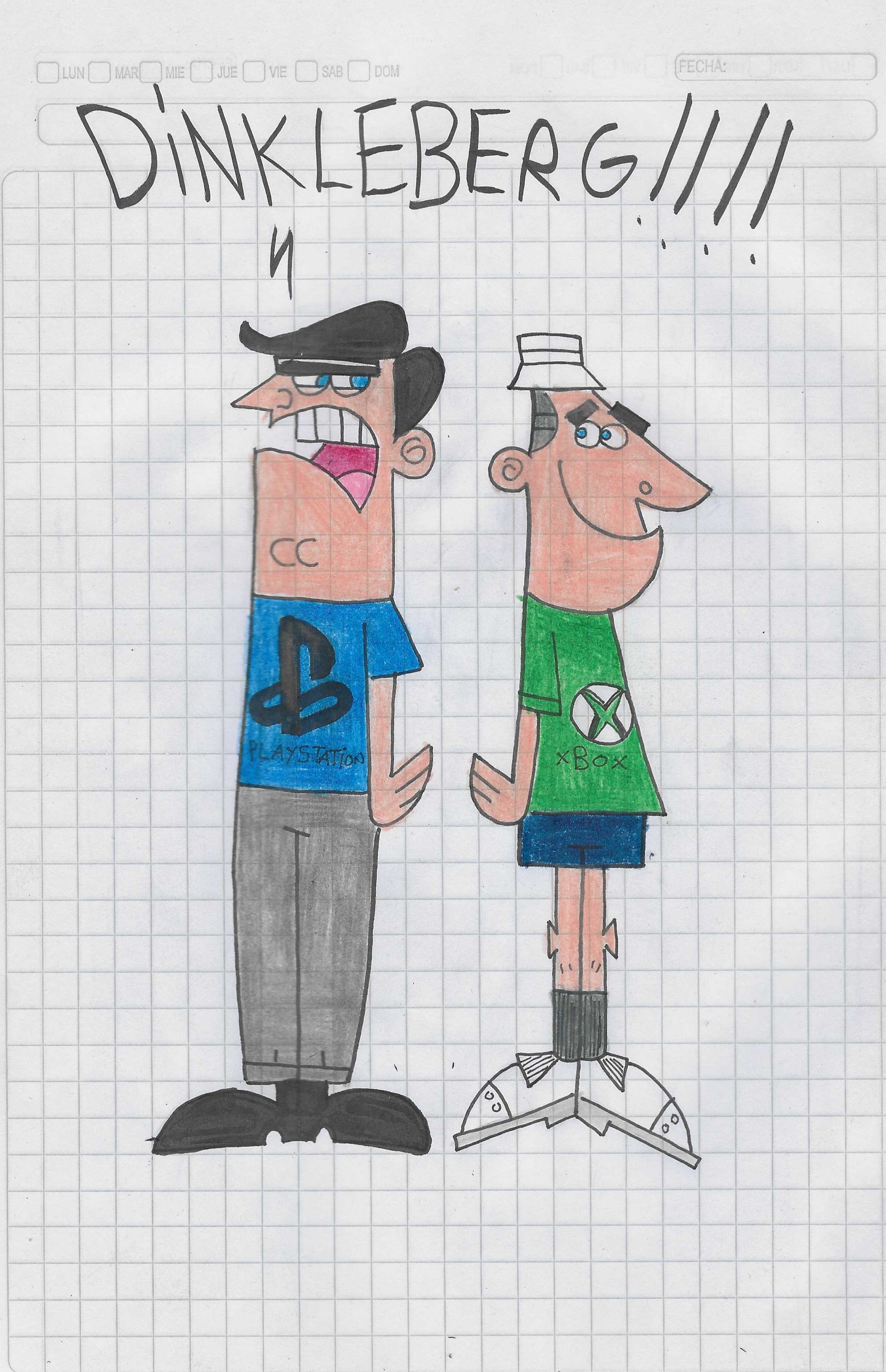 Mr Turner and Dinkleberg in blue and gren t shirt by matiriani28 on Mr Turner and Dinkleberg in blue and gren t shirt by matiriani28 on