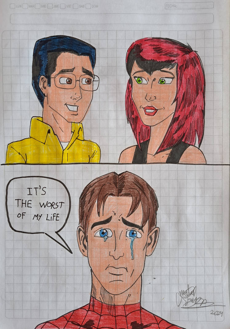 What if Paul in Comic Ultimate Spider-man by matiriani1999 on DeviantArt