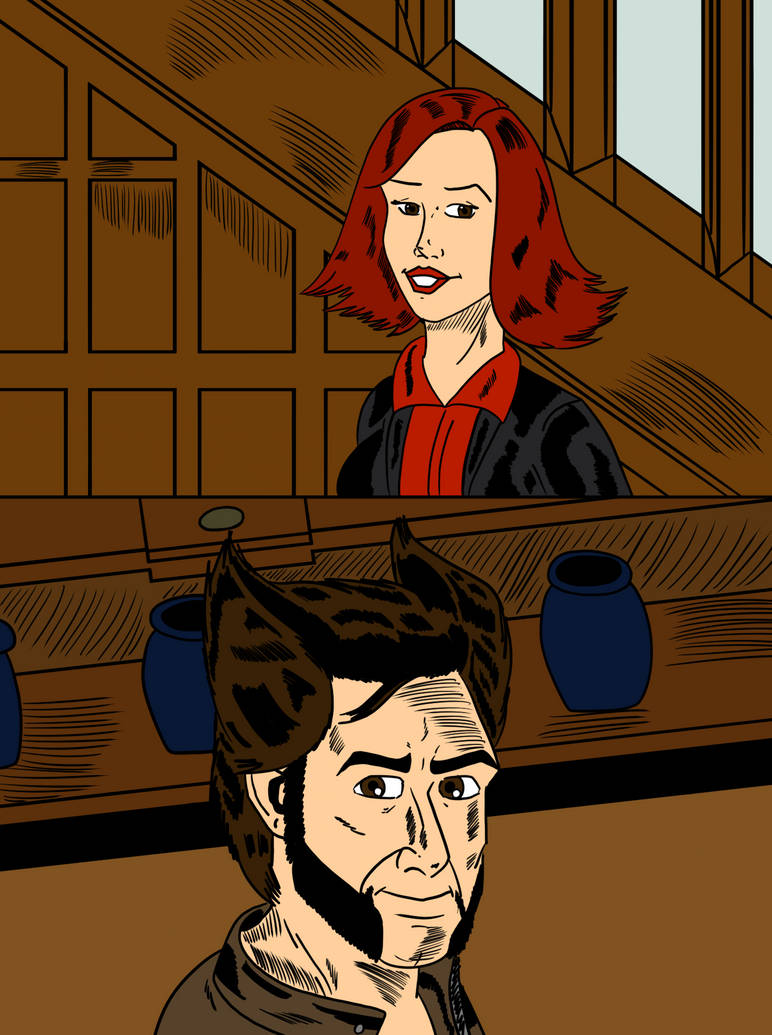 Wolverine returns to the X-Mansion by matiriani28 on DeviantArt