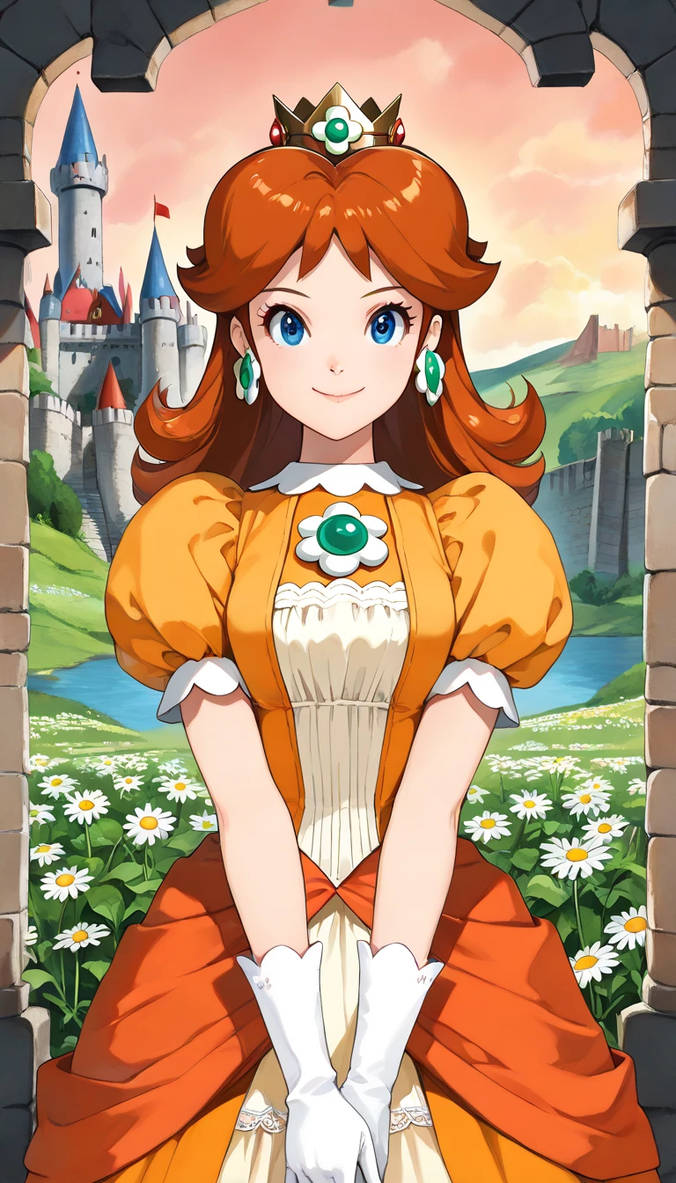 Princess Daisy by LiloCalico on DeviantArt
