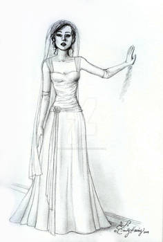 Medieval Bridal Gown Design