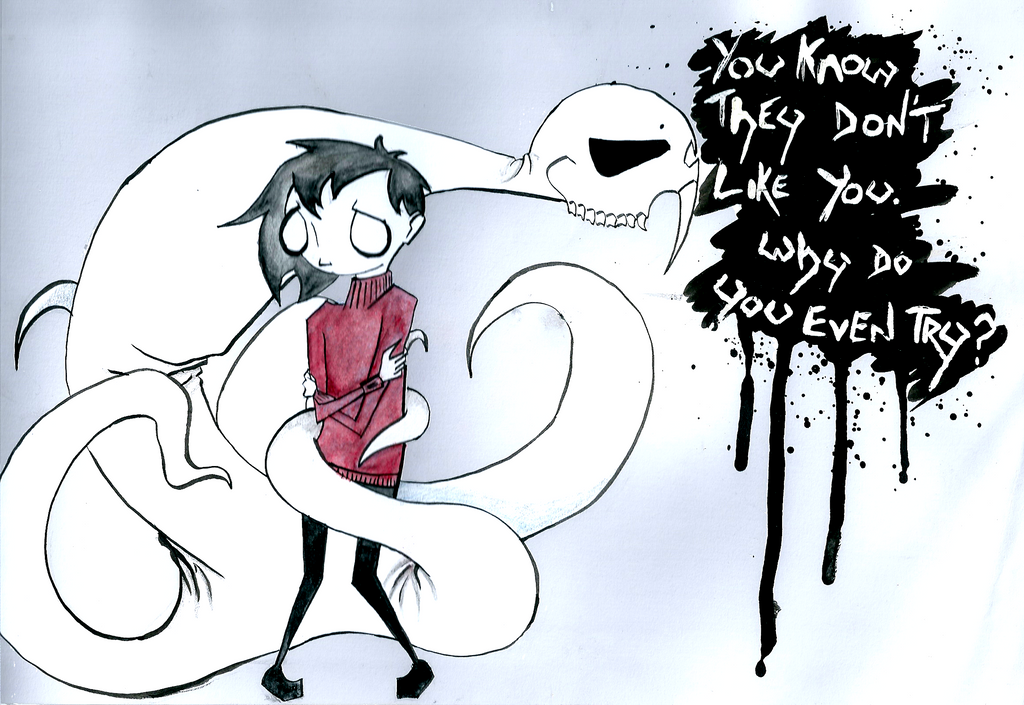 Skitzoo: Self Doubt by kernal-flob
