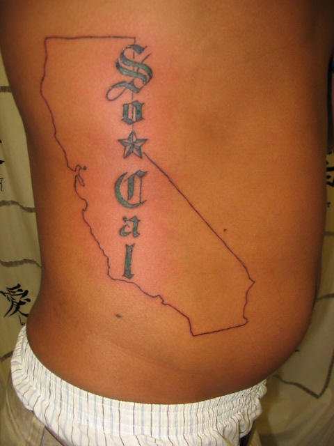 So Cal CalifOrnia map tattOo