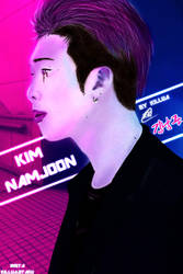 Kim Namjoon Fanart BTS RM By Killua by killuaotaku