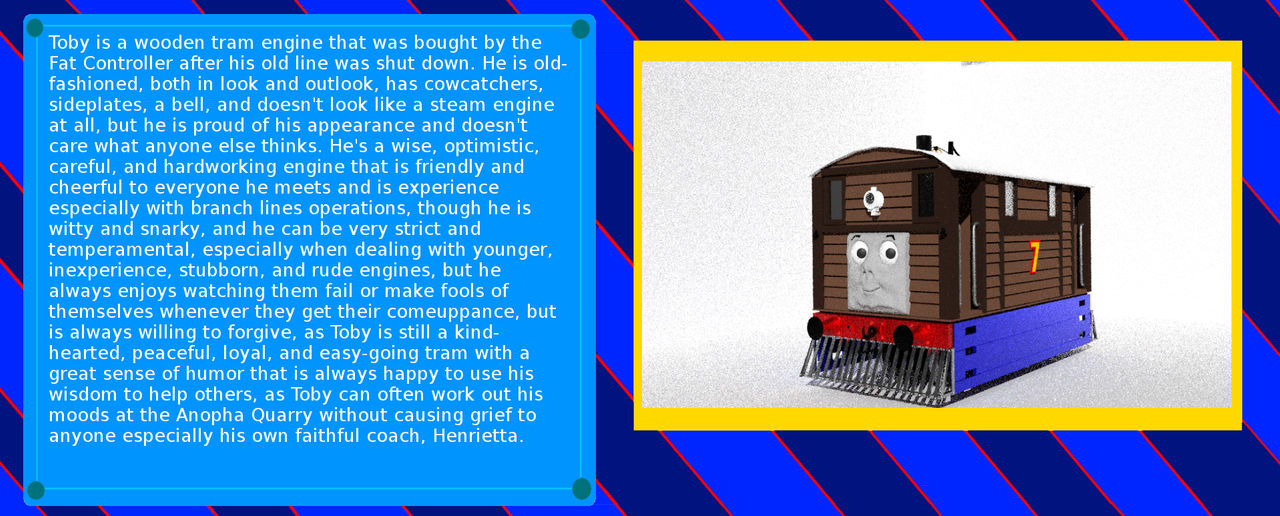 Toby Basis Toby the Tram Engine Promo by RWSTidmouth15 on DeviantArt