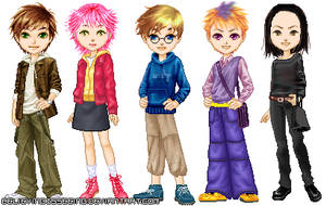 My Code Lyoko Dolls :3