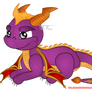 Spyro The Dragon Plushie Vector