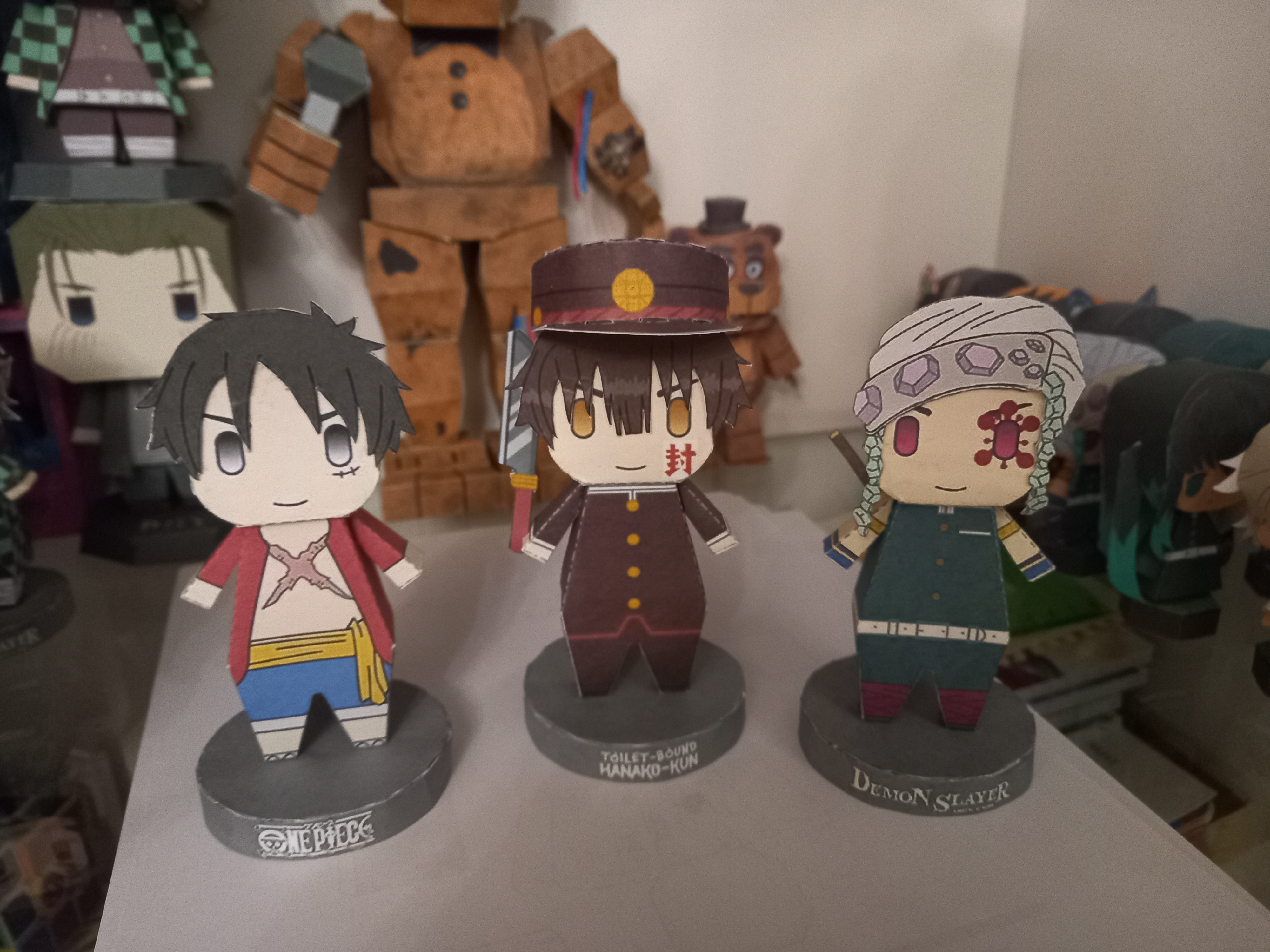 Paper Figure Papercraft Anime Figures by YeageristPapercraft on DeviantArt