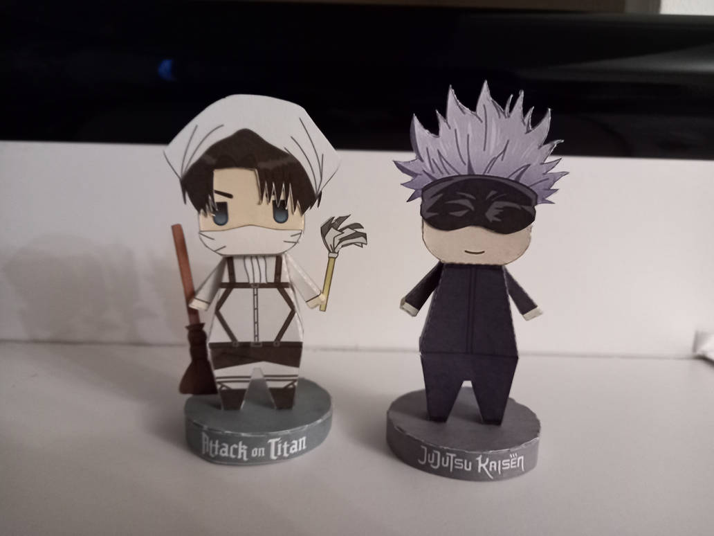 Papercraft Anime Figures by YeageristPapercraft on DeviantArt