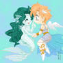 Mermaid and Angel