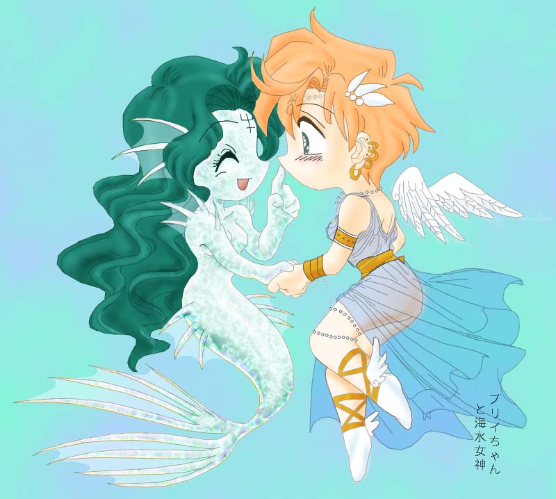 Mermaid and Angel