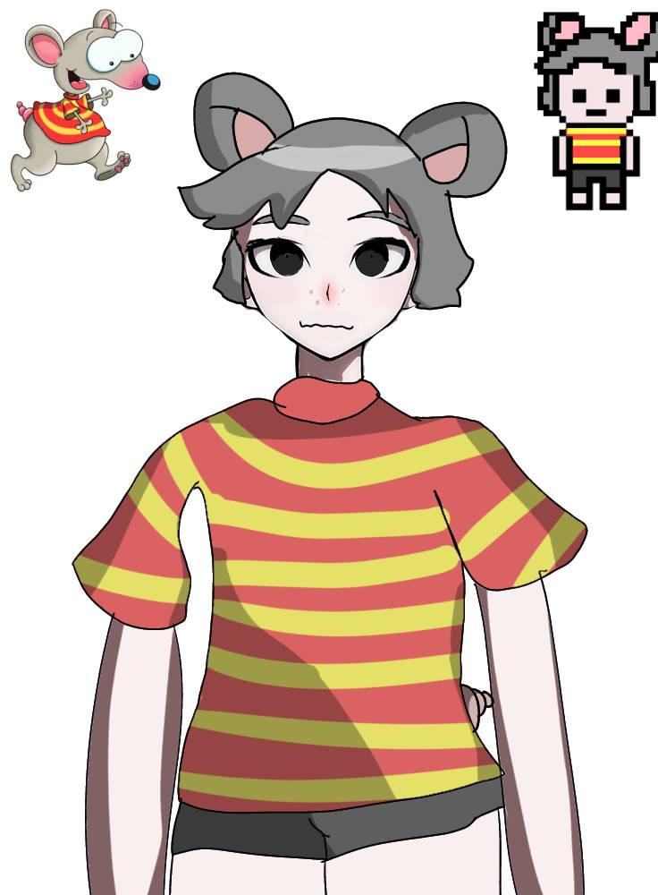 Toopy Character Rotations Toopy Dangaronpa Toupie Konhokano Toopy the Mouse by WeroMilo on DeviantArt