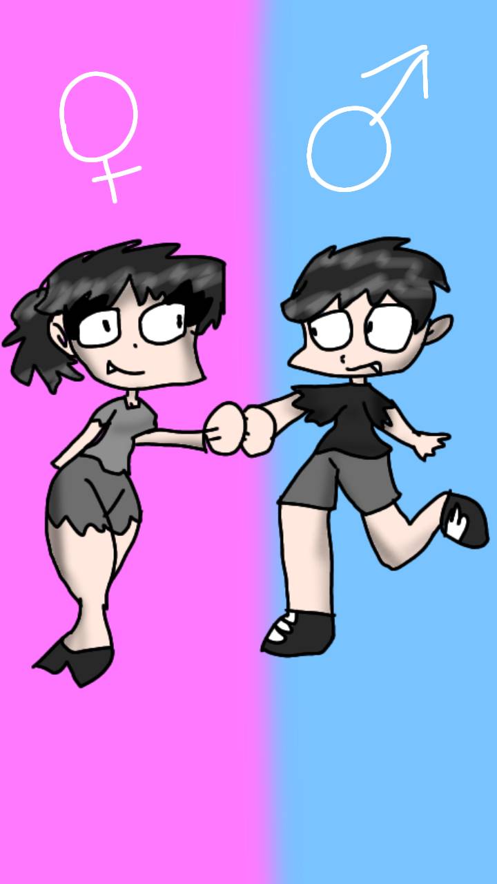 Humanized Fan Alphabet lore F gender swap only Humanized fan Art by WeroMilo on ...