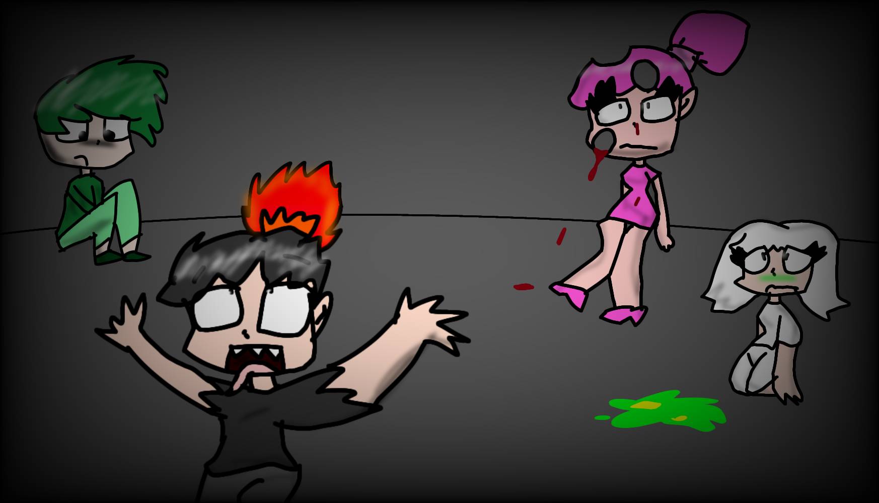 Humanized Fan Alphabet Lore Dead Only way humanized fan art by WeroMilo on DeviantArt