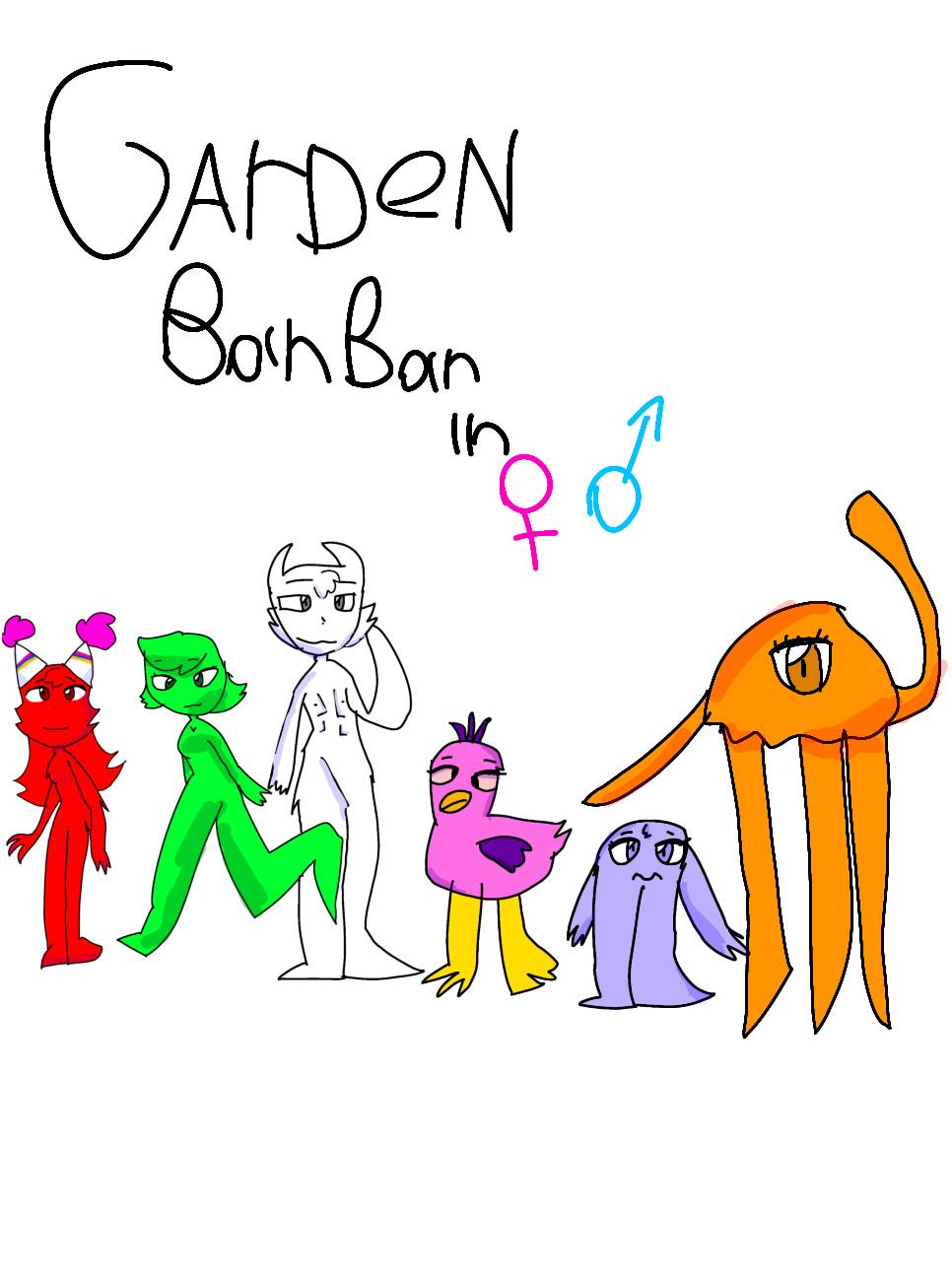 Garden BanBan in Gender Swapped by WeroMilo on DeviantArt