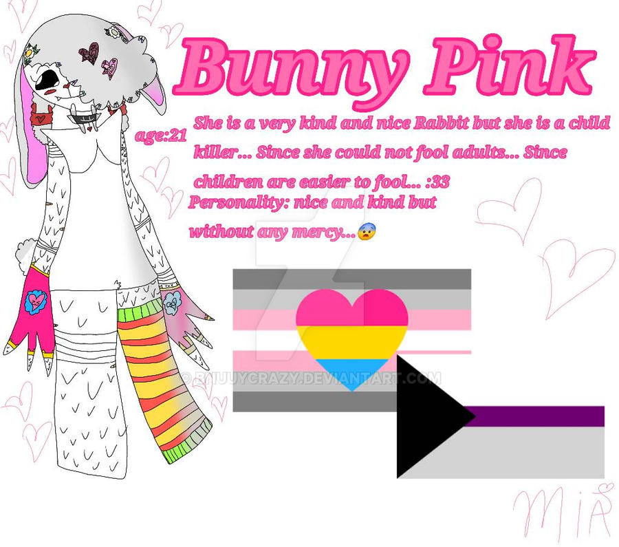 Bad Pink Rabbit Bunny Pink by BnuuyCrazy on DeviantArt