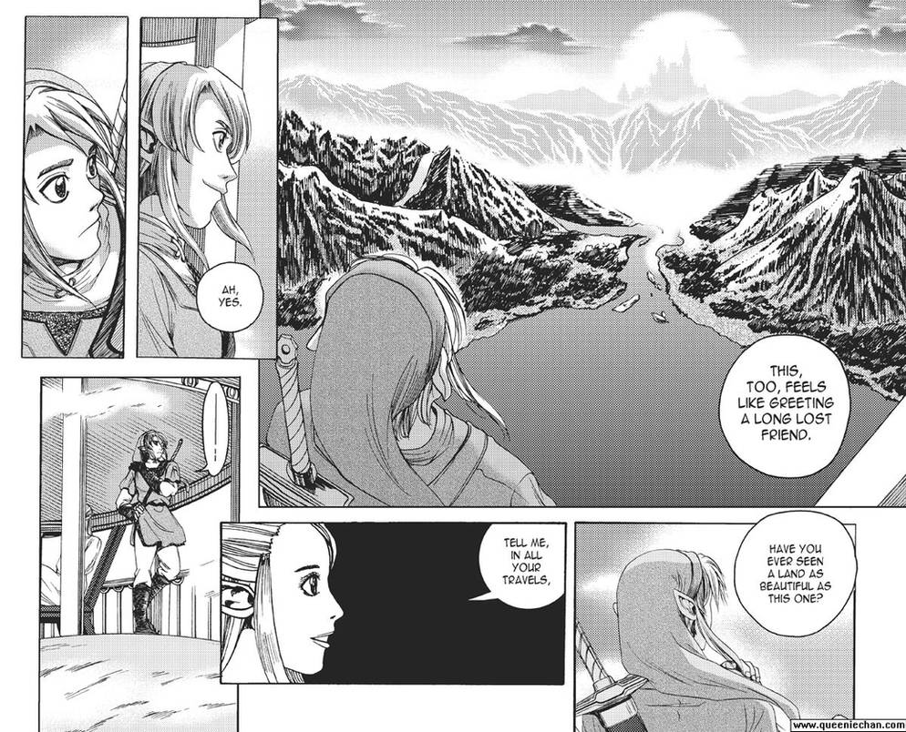 The Legend Of Zelda The Edge And The Light Manga