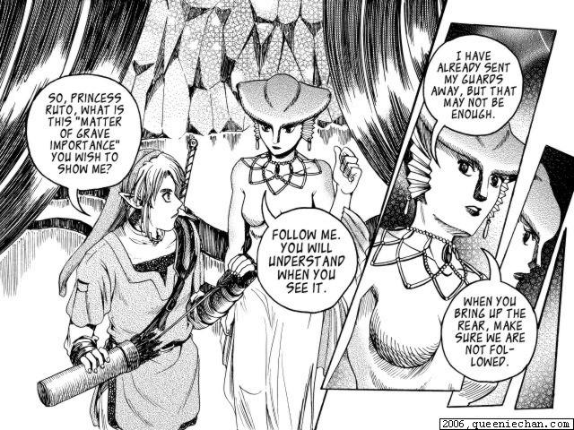 Legend of Zelda Ocarina of time manga by stopmotionOSkun on DeviantArt