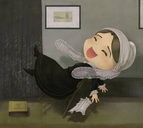 Whistler's mother chibified