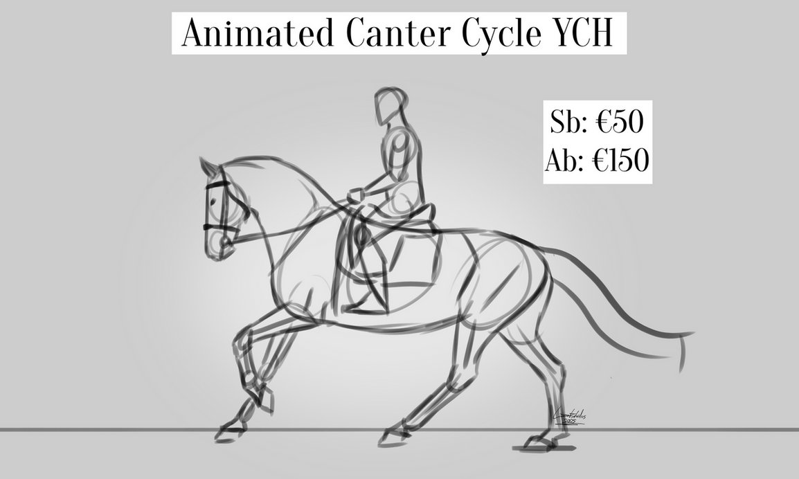 Animated Canter Cycle YCH || CLOSED by LizzArtStudios on DeviantArt