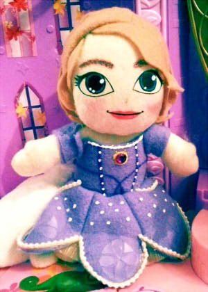 Disney Jr Sofia the First Plushie