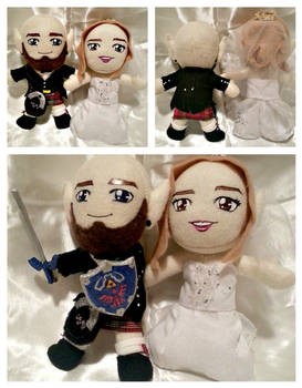 Wedding Plushie Etsy Commission for Kansaiflame