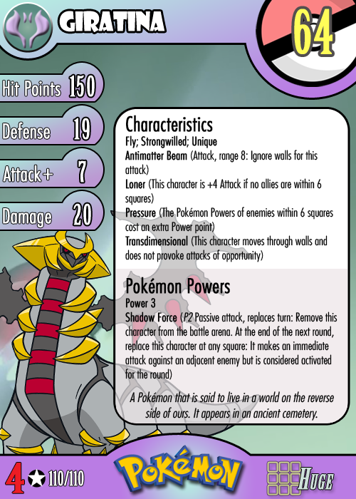 Giratina - #487 -  Pokédex