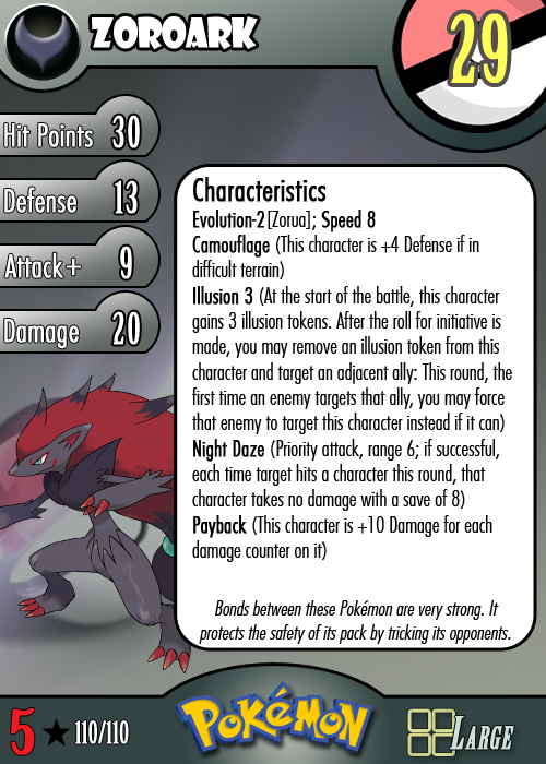 Zoroark - #571 -  Pokédex