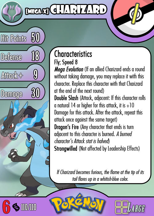 Charizard Stat #006 Mega Charizard-X by PokemonCMG on DeviantArt