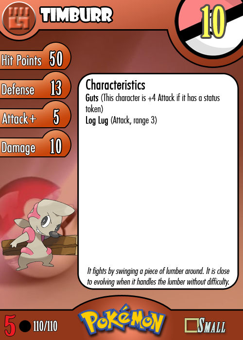 Timbourr #532 Timburr by PokemonCMG on DeviantArt