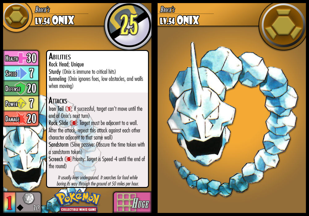 Poke Idea: Give us Crystal Onix as well! Swap Weakness : Fire, &  Resistance: Water with normal Onix, Make it 10 times more rare than the  original one. Can we hope for