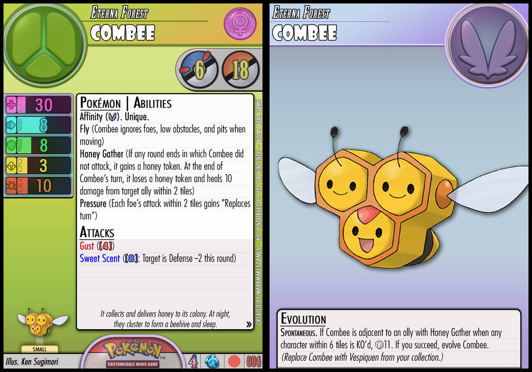 Combee (Female) by PokemonCMG on DeviantArt
