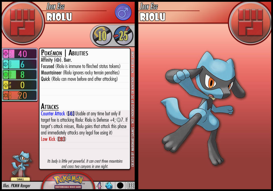 Pokemon Heart Scale Riolu Riolu by PokemonCMG on DeviantArt