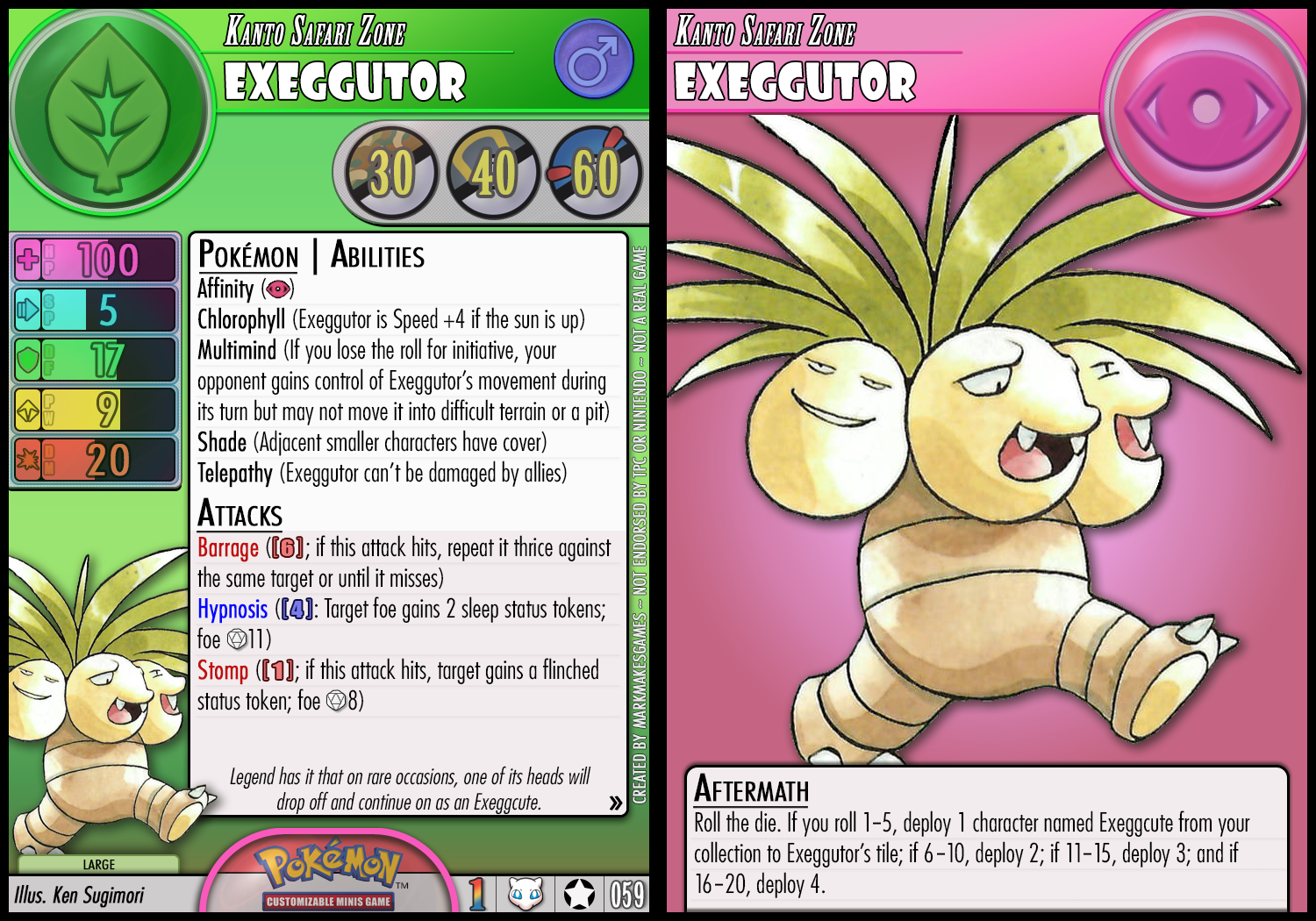 Exeggutor by PokemonCMG on DeviantArt